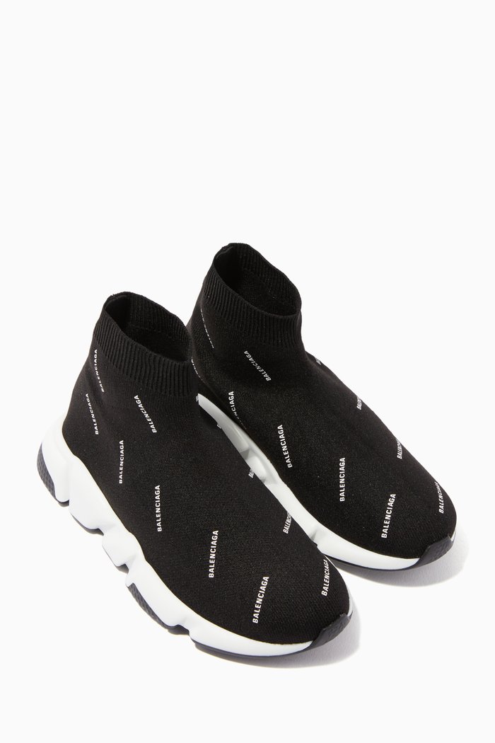 

Speed Knit Pull-On Sneakers, Black