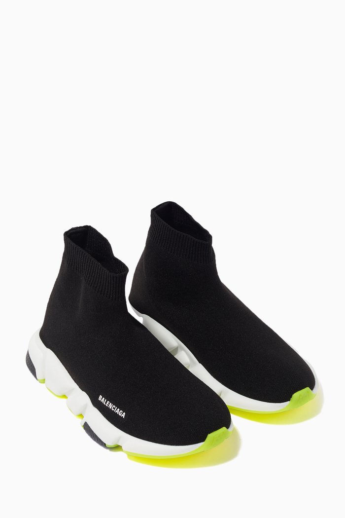 

Speed Knit Pull-On Sneakers, Black