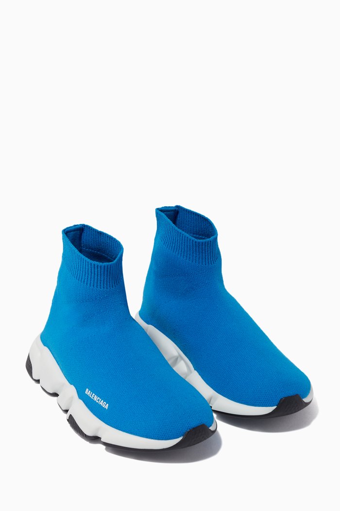 

Speed Knit Pull-On Sneakers, Blue