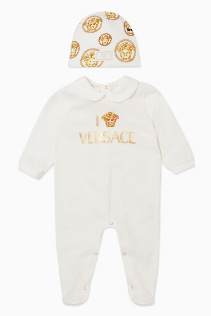 

Pyjama & Hat Two Piece Gift Set, White