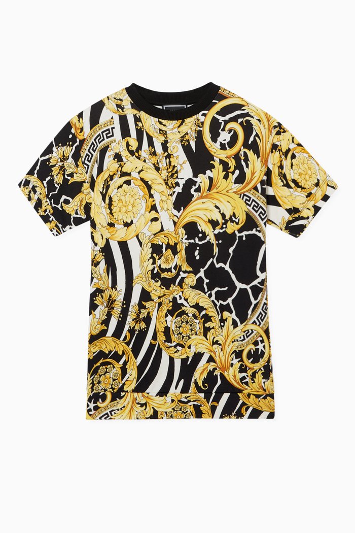

Baroque Logo Print T-Shirt, Black