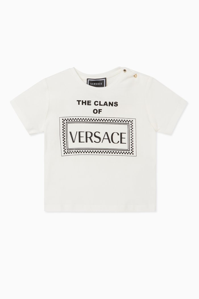 

Clans Of Versace Print T-Shirt, White