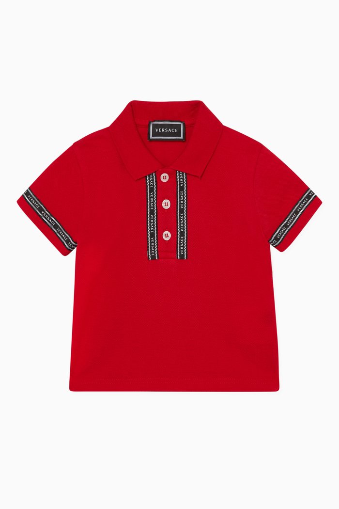 

Nastro Versace Polo Shirt, Red