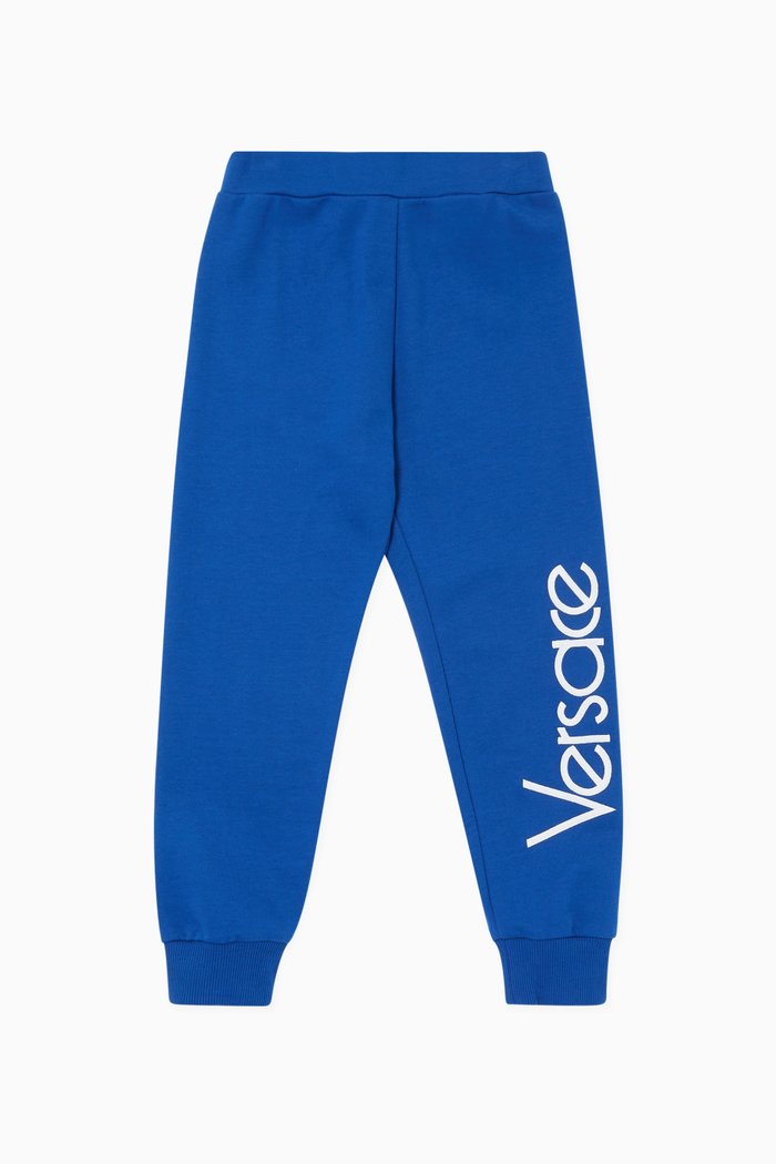 Logo Jersey Track Pants, Blue