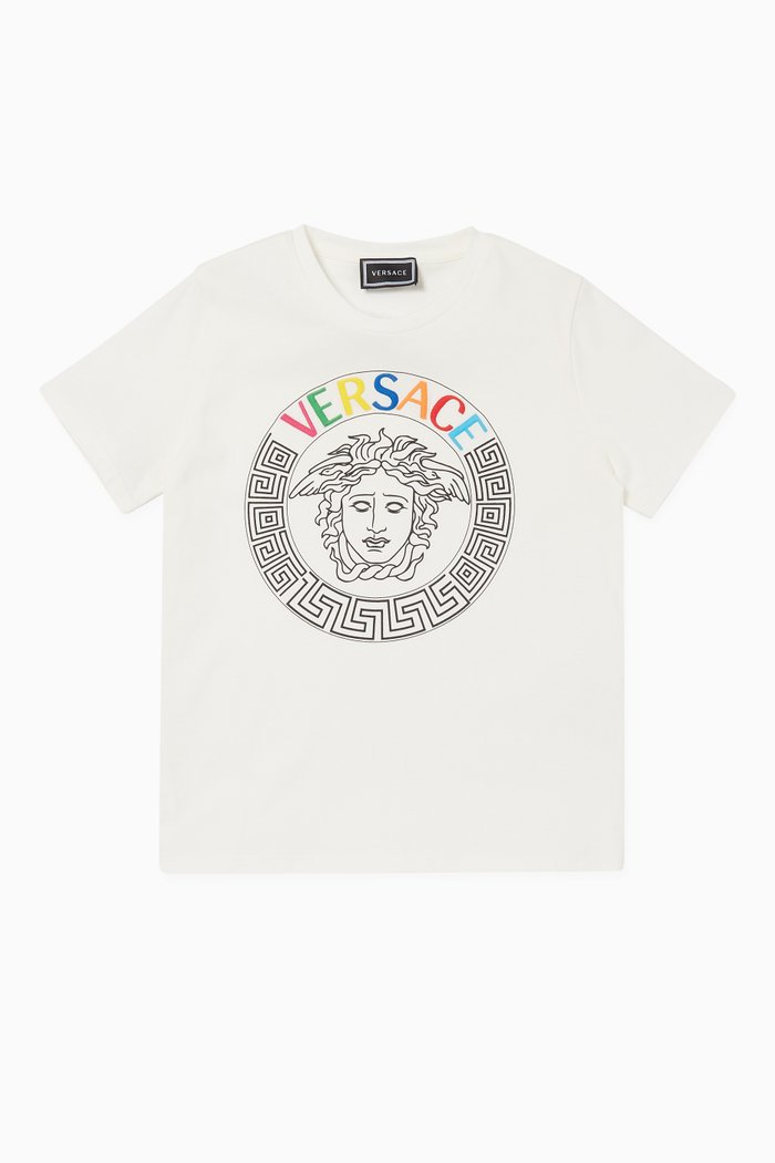 

Medusa Cotton T-Shirt, White