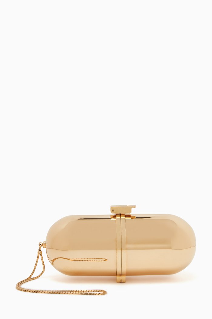 

Classic Pill Bag in Brass, Gold