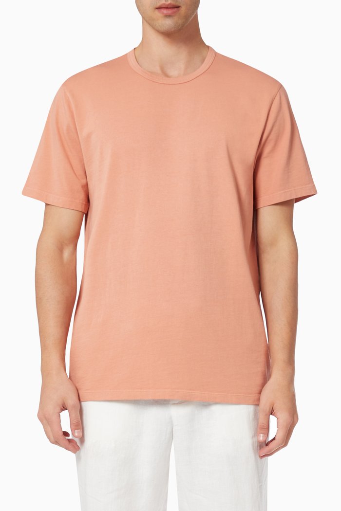 

Garment Dye T-shirt in Jersey, Orange