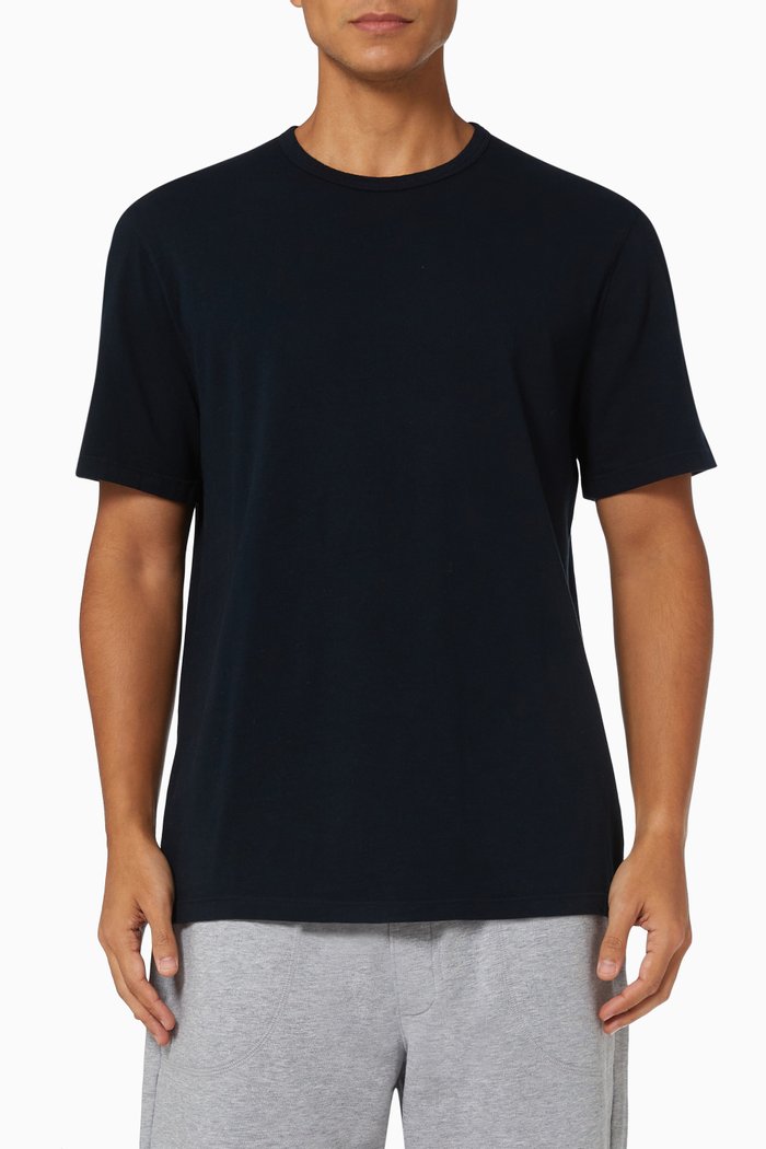 

Garment Dye T-shirt in Jersey, Blue