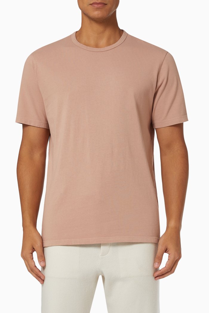 

Garment Dye T-shirt in Jersey, Orange