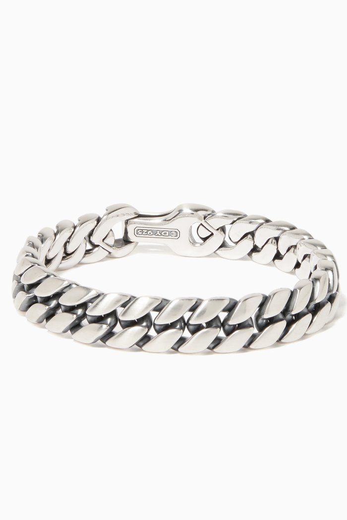

Curb Chain Sterling Silver Bracelet