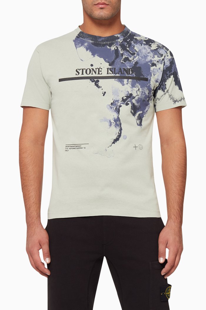 

Logo-Print T-Shirt, Grey