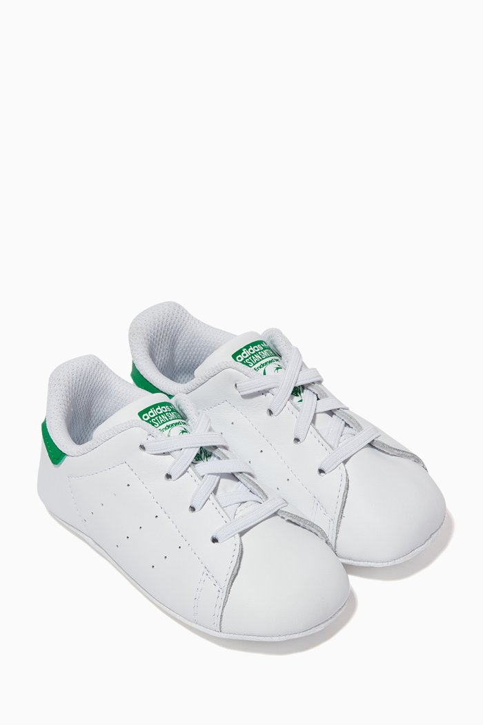 

Stan Smith Leather Sneakers, White