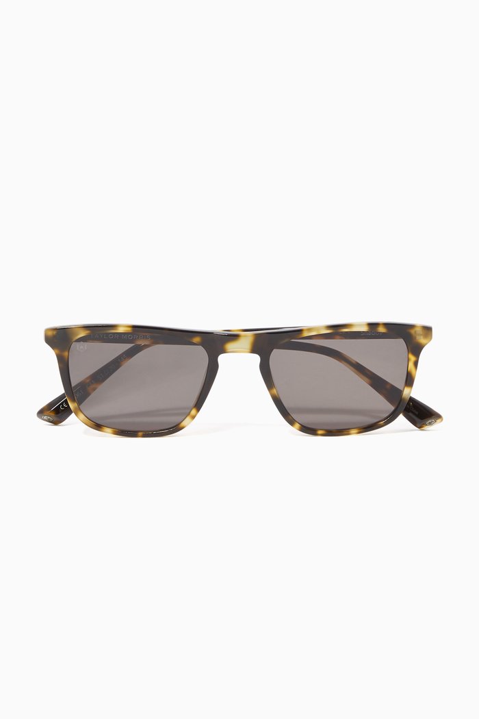 

Shadow Stud-Embellished Sunglasses, Black