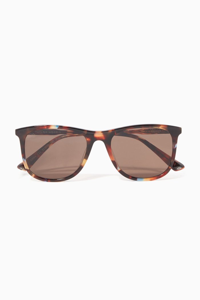 

Raleigh Square Sunglasses, Blue