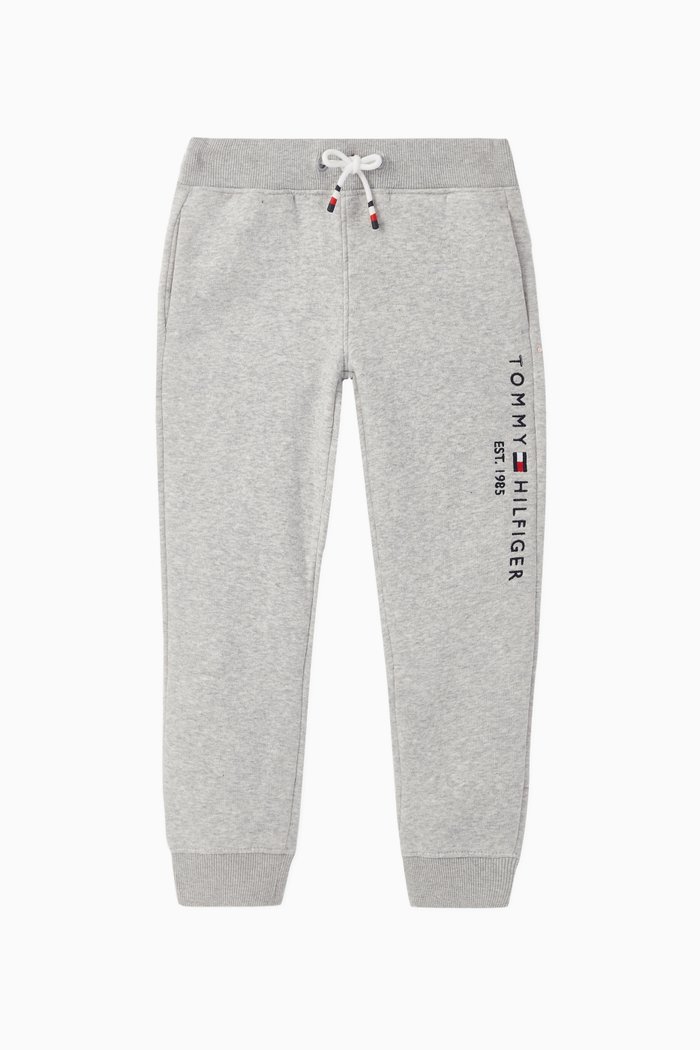 

Essential Cotton Sweatpants, Grey