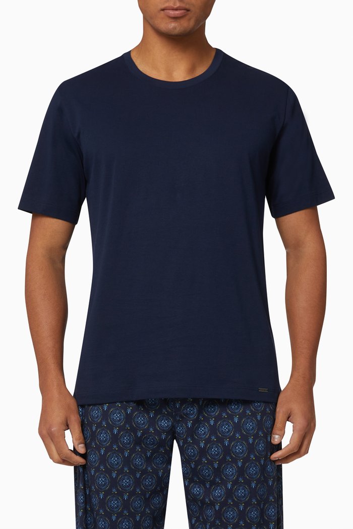 

Short Sleeve Living Shirt, Blue