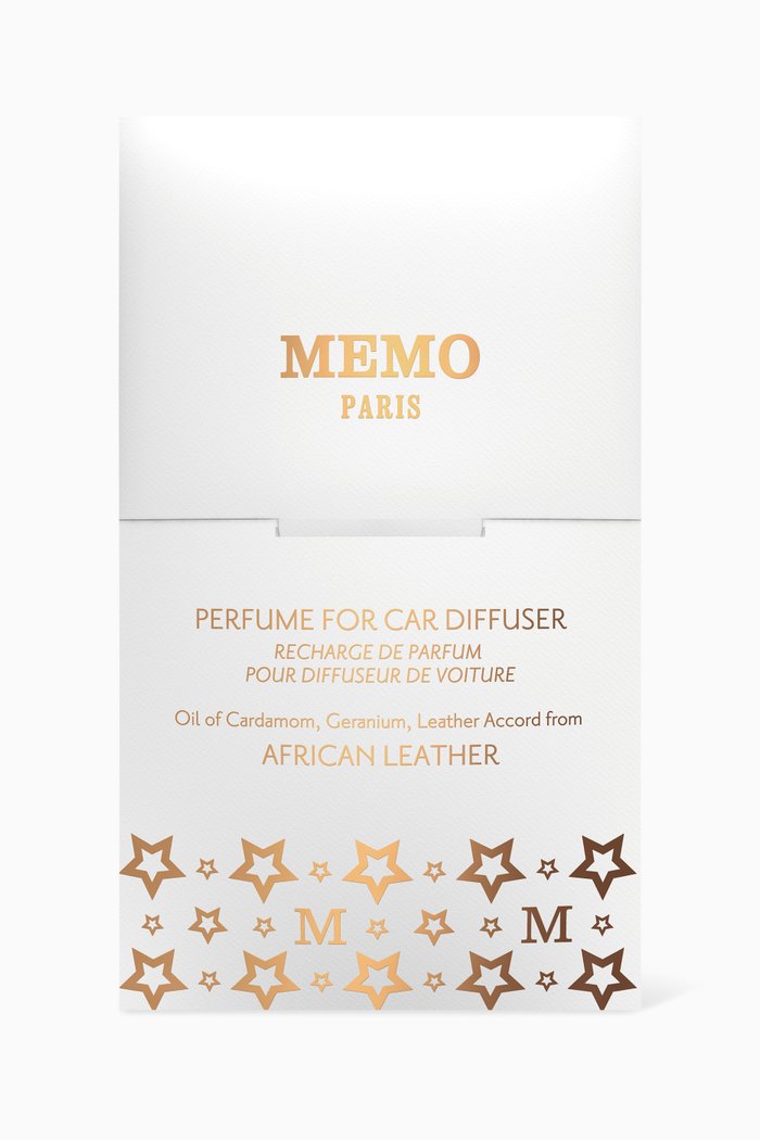 

African Leather Car Diffuser Fragrance Refill, 8g, Colourless