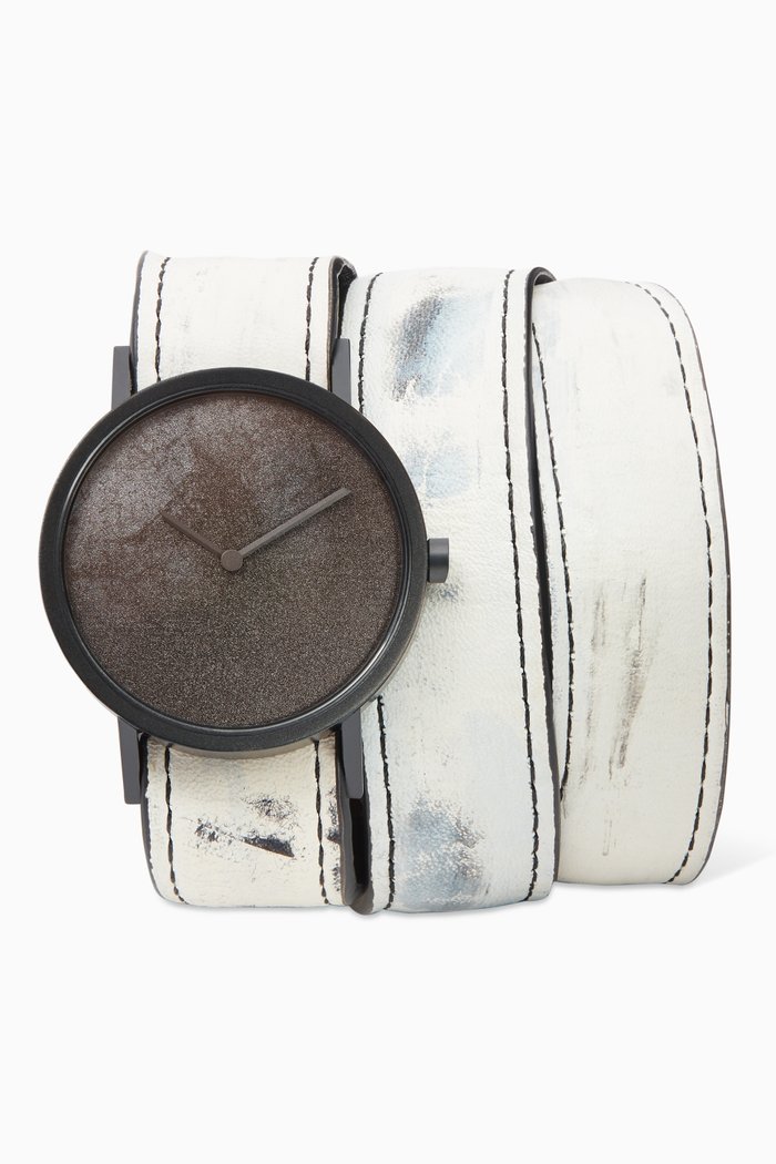 

Avant Diffuse Triple Watch, White