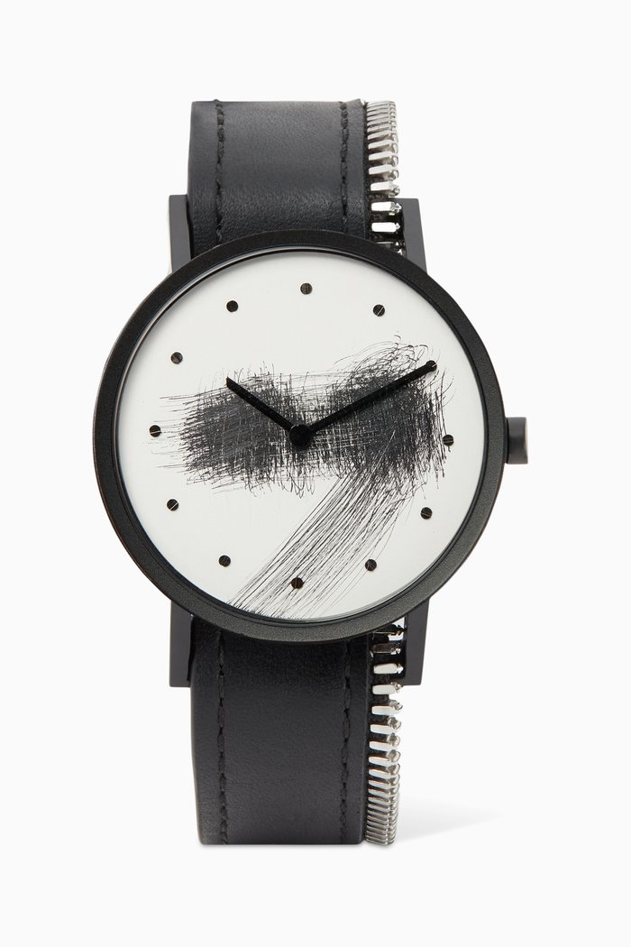 

Avant Silent Zip Quartz Watch, Black