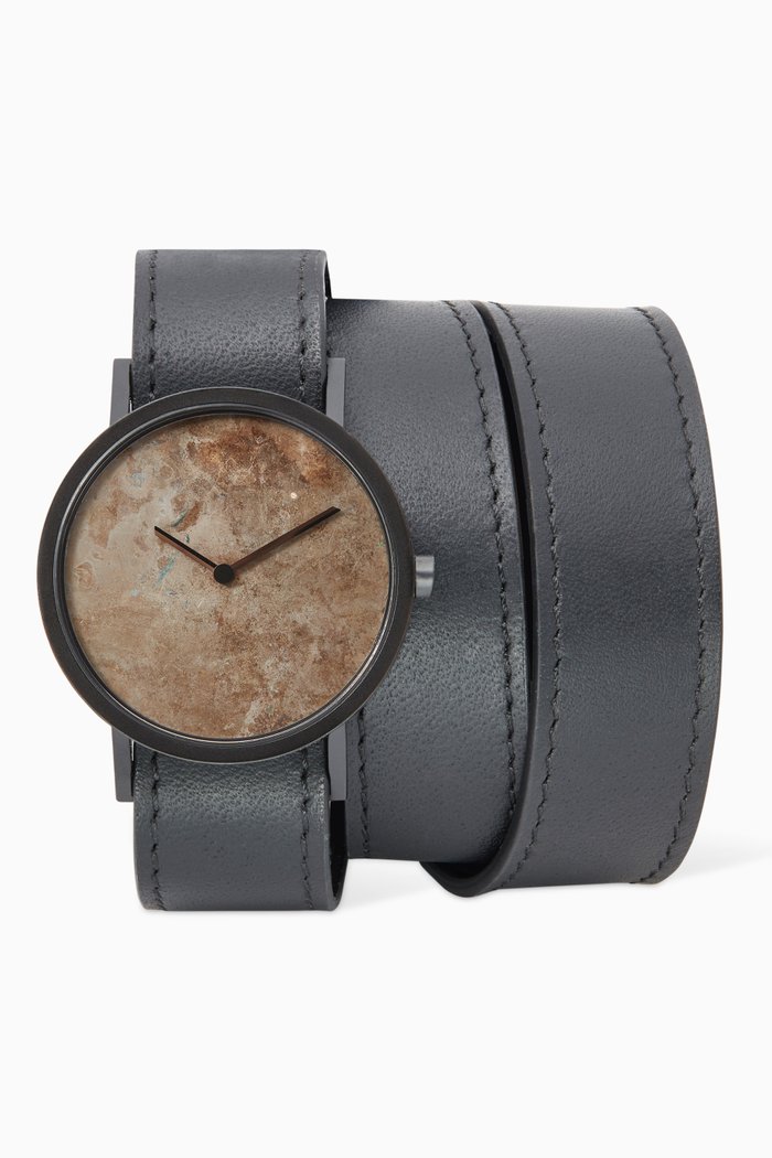 

Avant Unique Triple Watch, Black