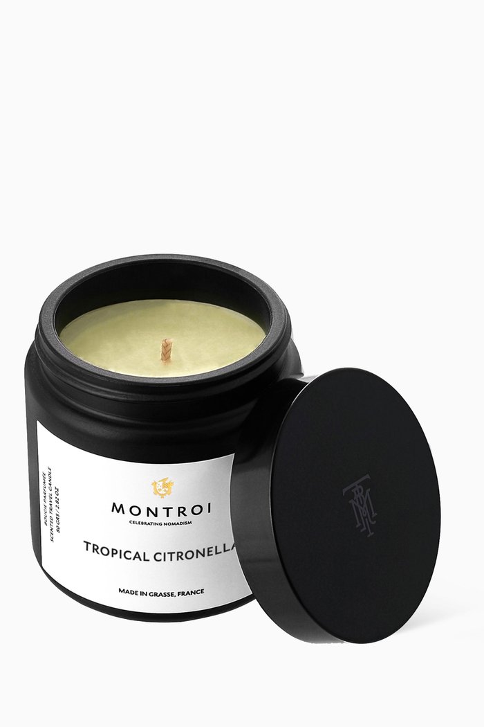 

Tropical Citronella Travel Candle, Colourless
