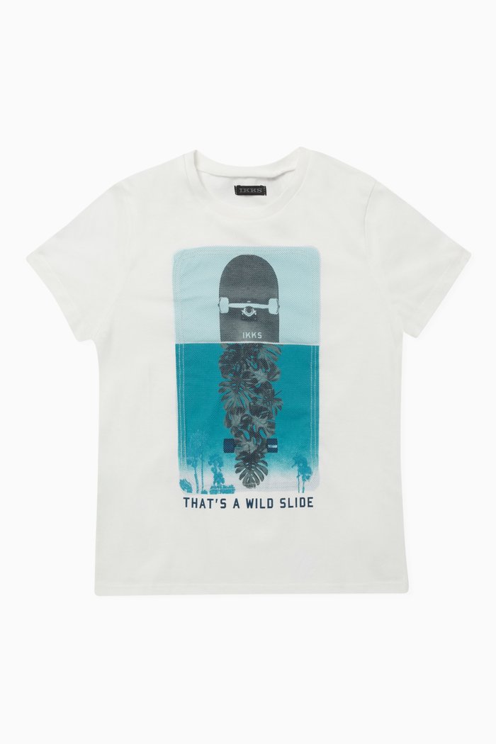 

Graphic Print T-Shirt, White