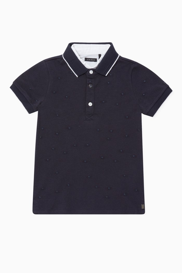

Short Sleeve Polo Tee, Blue