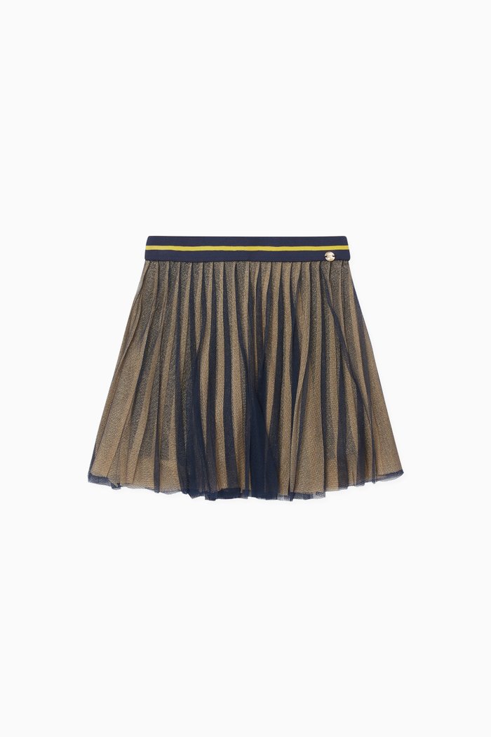 

Dual Layer Tulle Skort, Blue