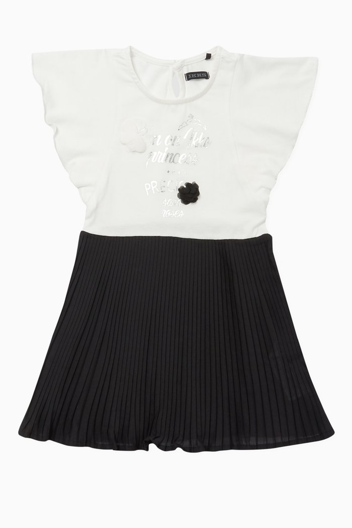 

Pleated Detail Dress, Multicolour