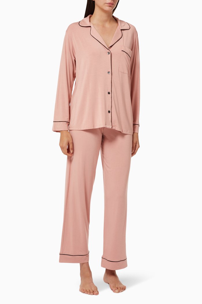 

Gisele Long PJ Set, Pink