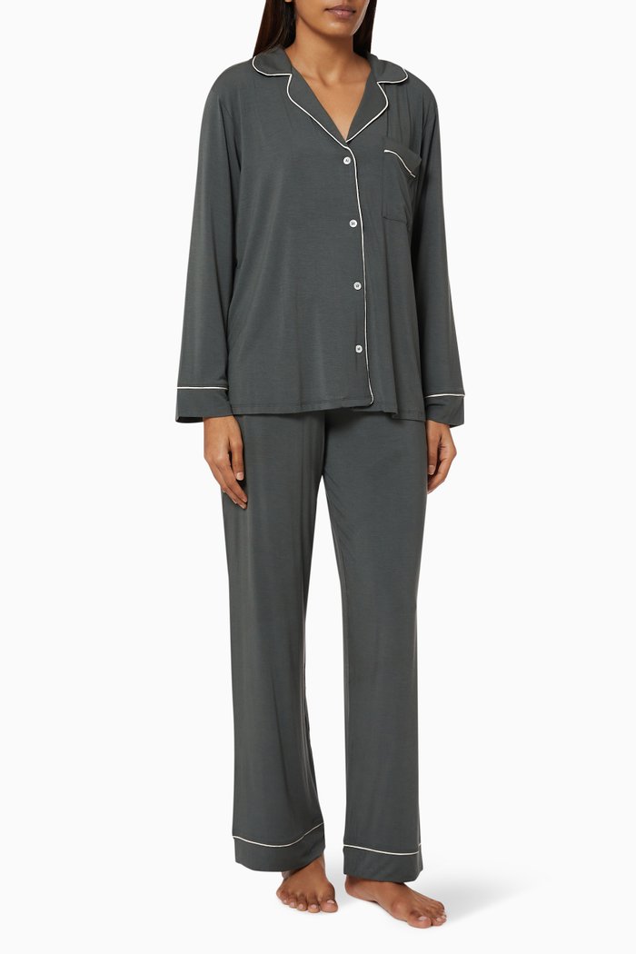 

Gisele Long PJ Set, Green