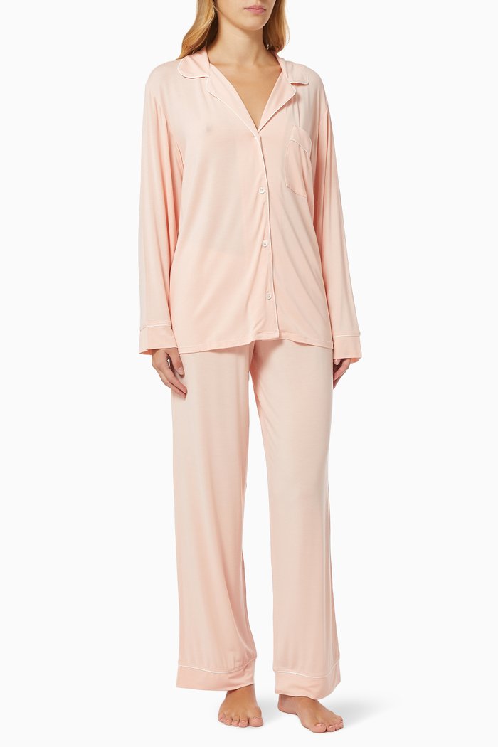 Gisele Long PJ Set, Pink
