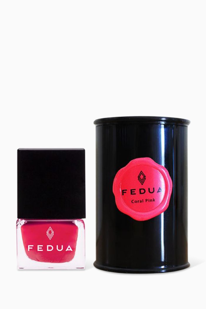 

Coral Pink Mini Nail Polish, 5ml, Multicolour