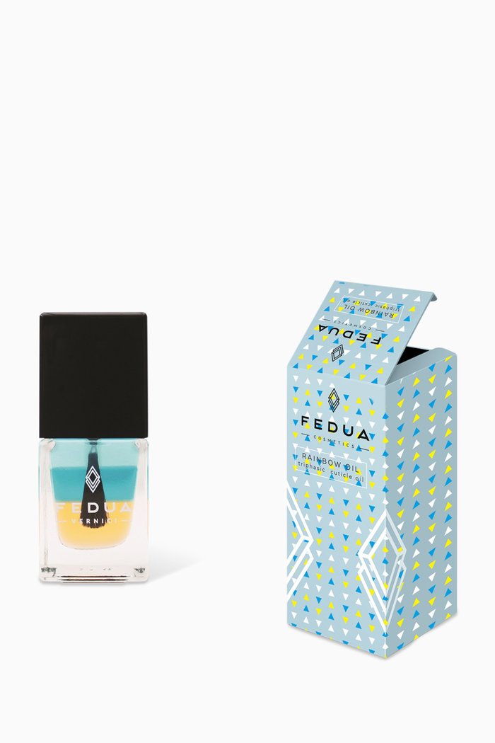 Cuticle Rainbow Oil Gel, 11ml, Multicolour