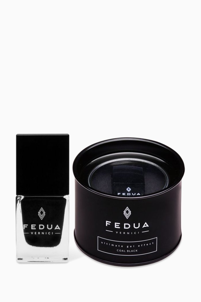 

Coal Black Nail Polish, 11ml, Multicolour