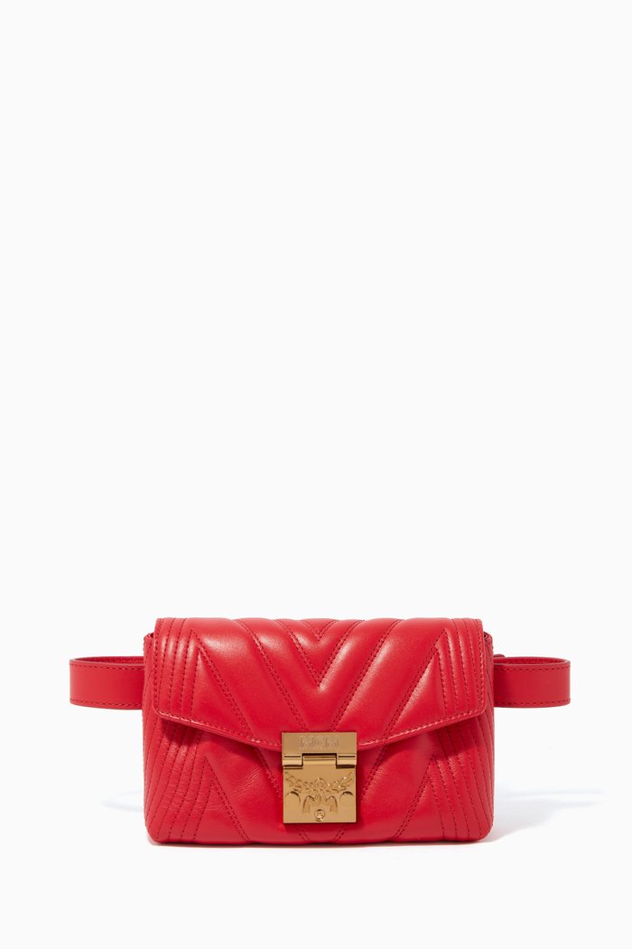

Small Patricia Belt Bag, Red