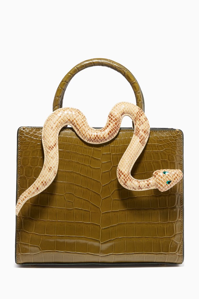 

Ms. Sinsation Clip-On Snake, Gold