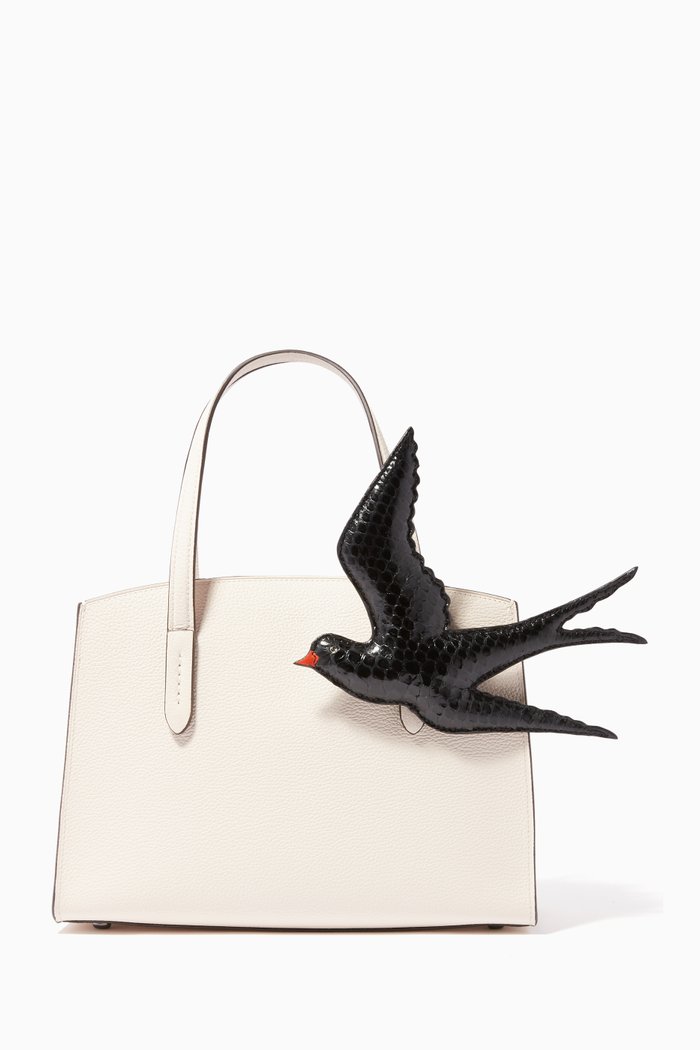 Ms. Hope Clip-On Bird, Black