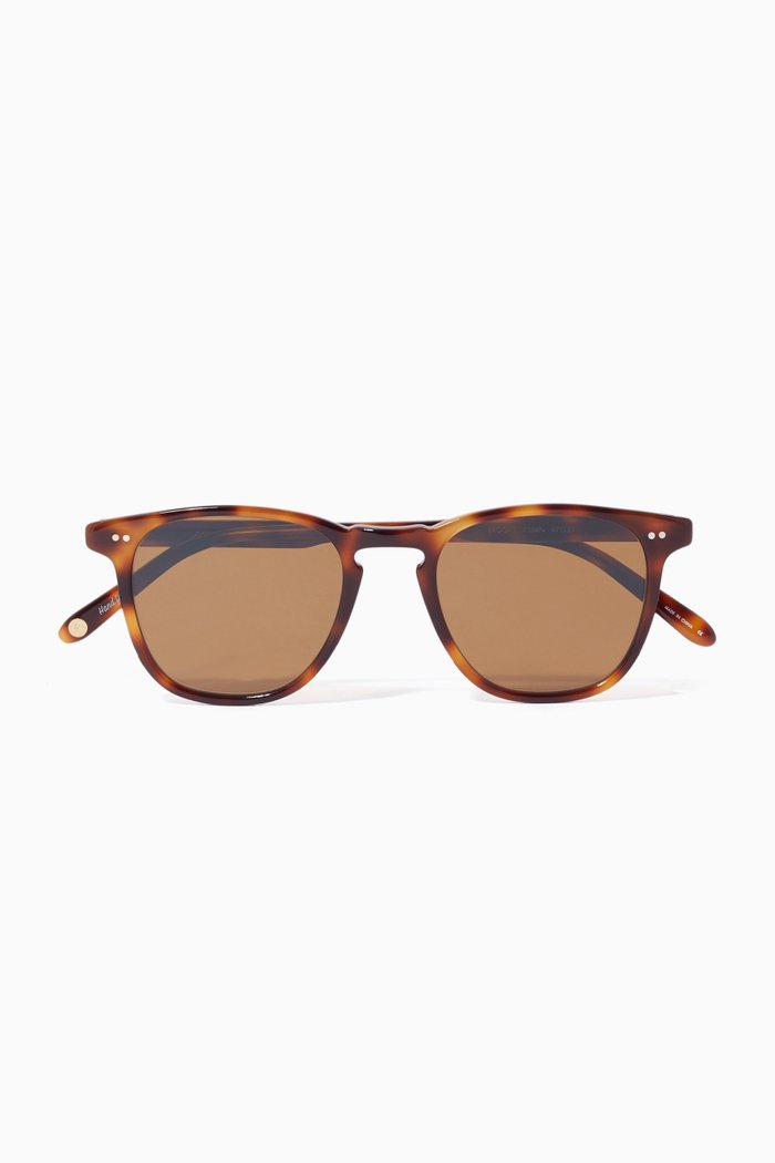 

Brooks 47 Acetate Sunglasses, Brown