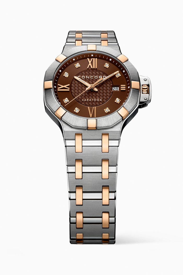 

Saratoga Diamond Watch, Brown