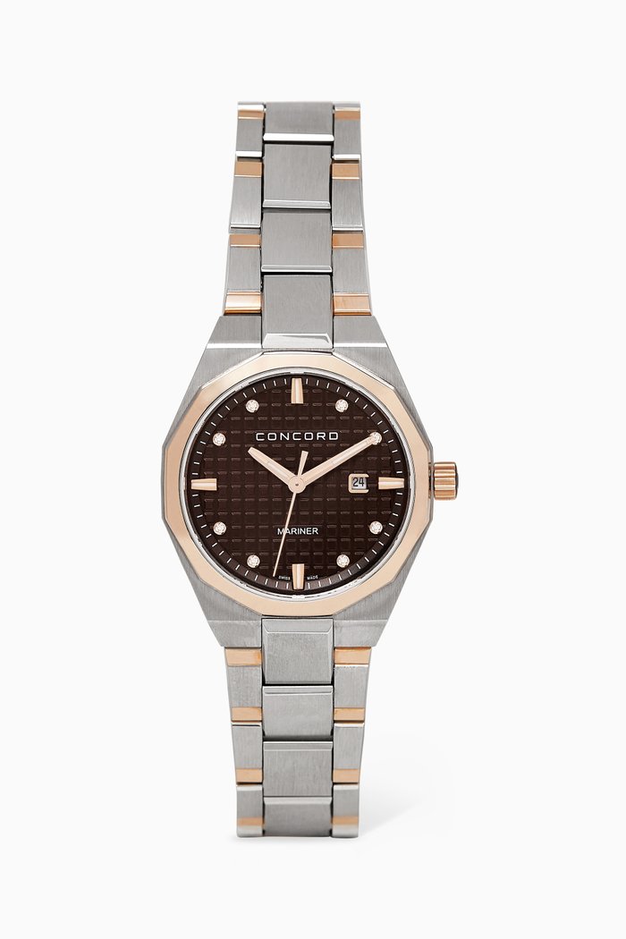 

Mariner Diamond Watch, Brown