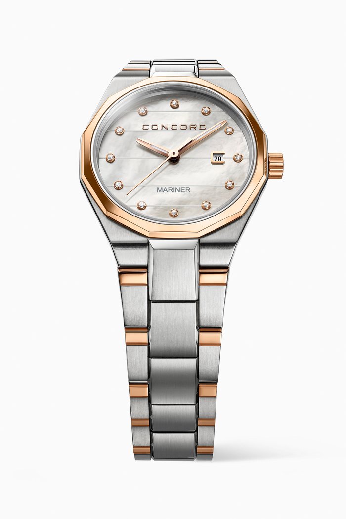 

Mariner Diamond Watch, White