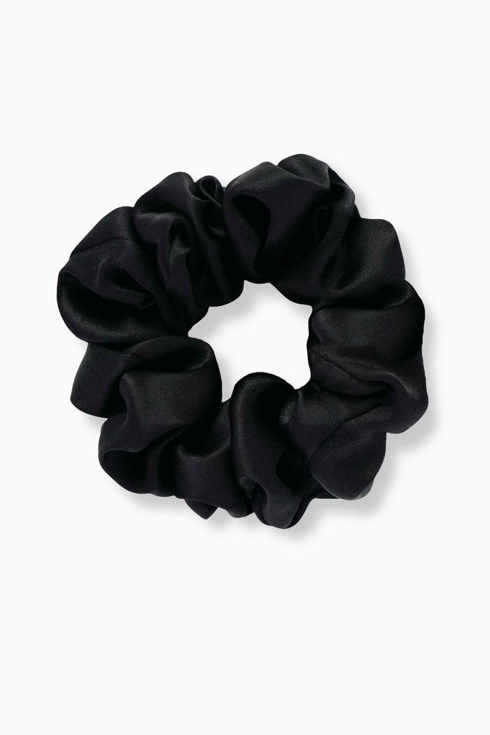 

Medium Mulberry Silk Hair Scrunchie, Colourless
