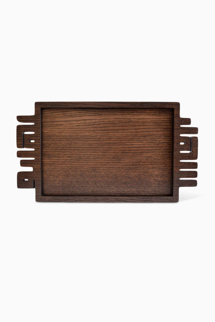 

Large Ahlan W Sahlan Tray, Brown