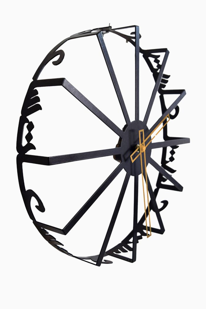

Saat Metal Clock, Black