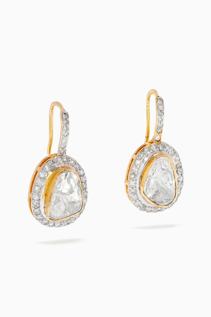 

Diamond Earrings, Gold