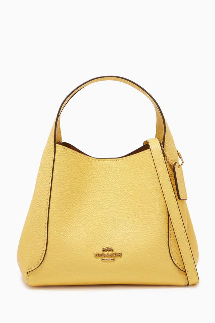 

Hadley Hobo 21 Bag in Pebble Leather, Yellow