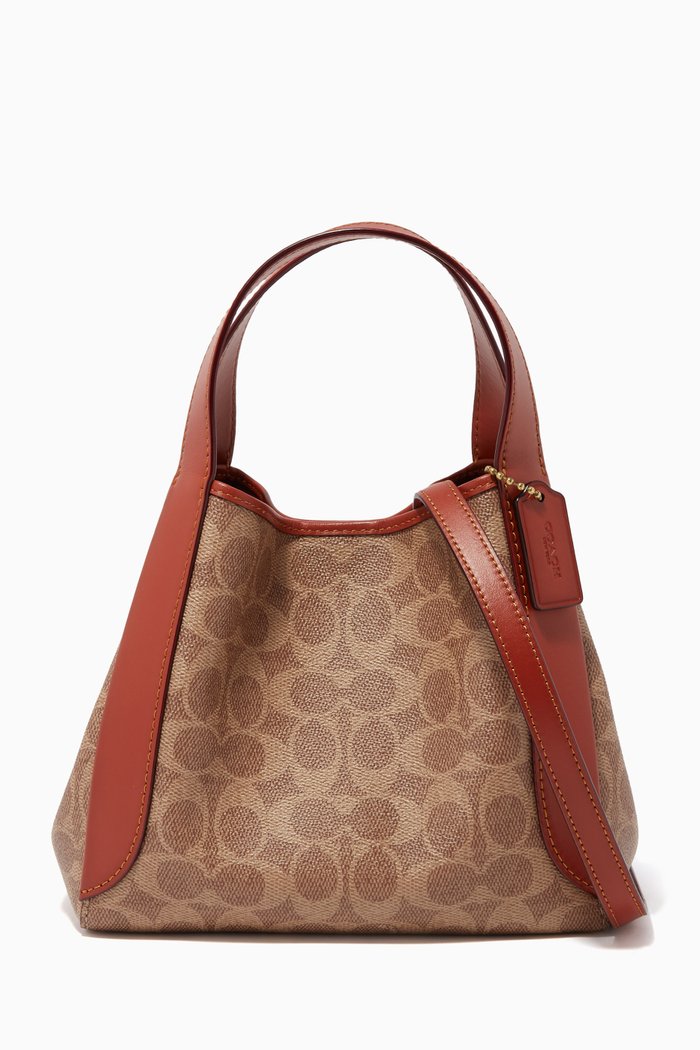 

Hadley Hobo 21 Pebble Leather Bag, Neutral