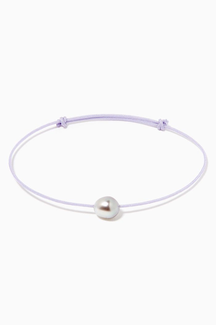 

My First Pearl Baby Bracelet, White