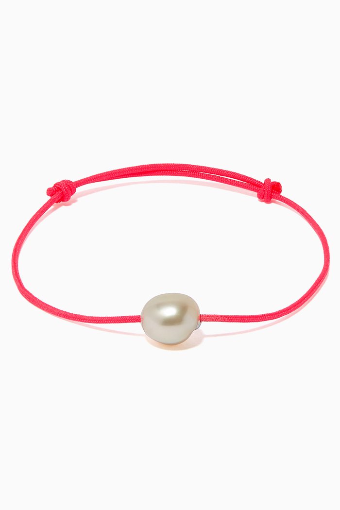 

Keshi Pearl Bracelet, Pink